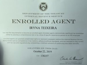 Enrolled Agent Award