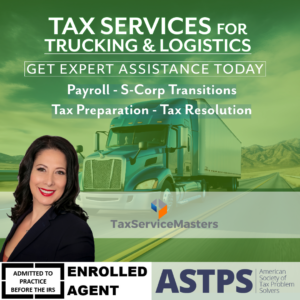 Tax Resolution for Truckers, Trucking Tax Services, Trucker Tax Relief, Trucker Tax Help