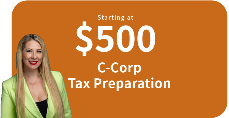 Tax Preparer Prices C-Corporation